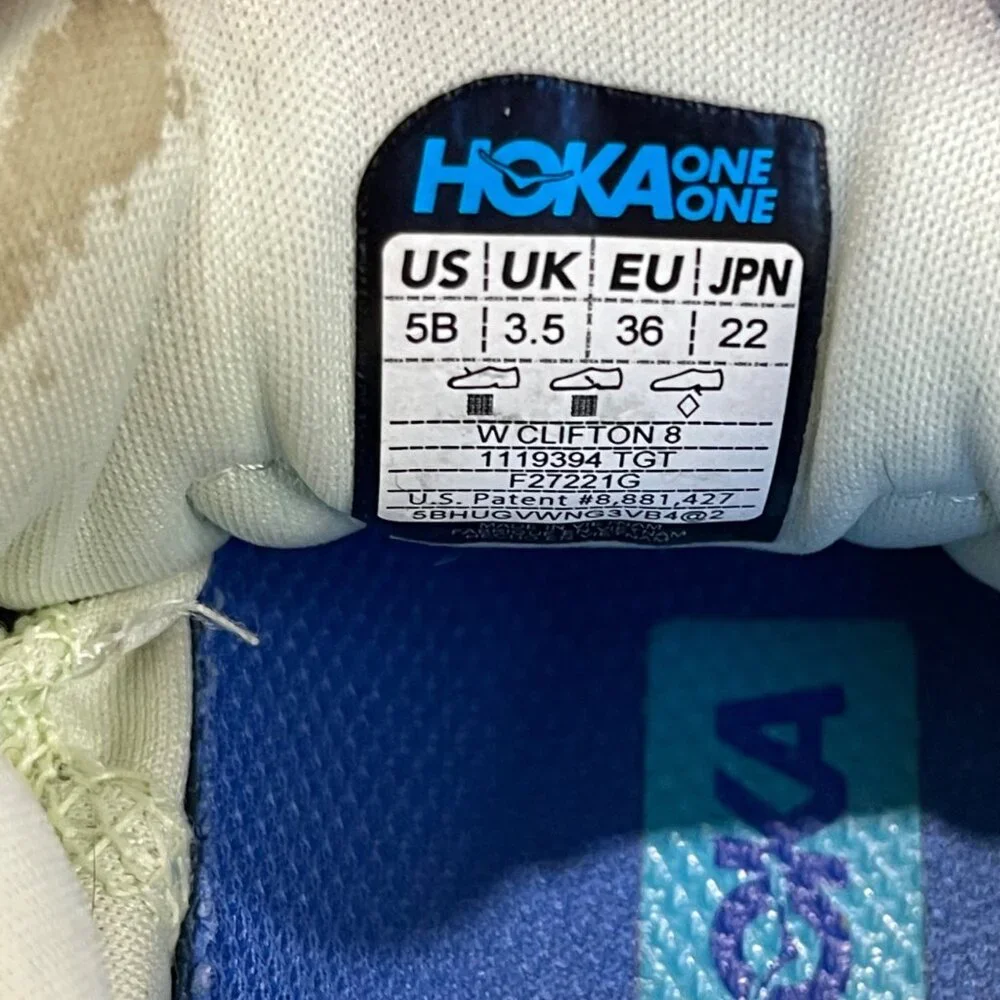 Hoka One One Clifton 8 Together Running Shoes Women's Size 5B Lifestyle Comfort‎
